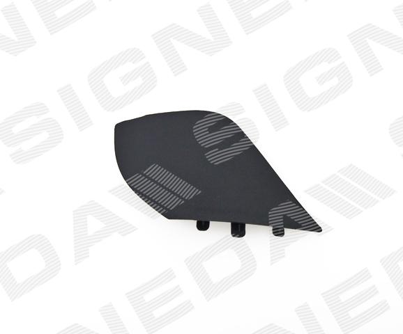 Cobertura de parachoques, enganche de remolque, delantera Tesla Model X 