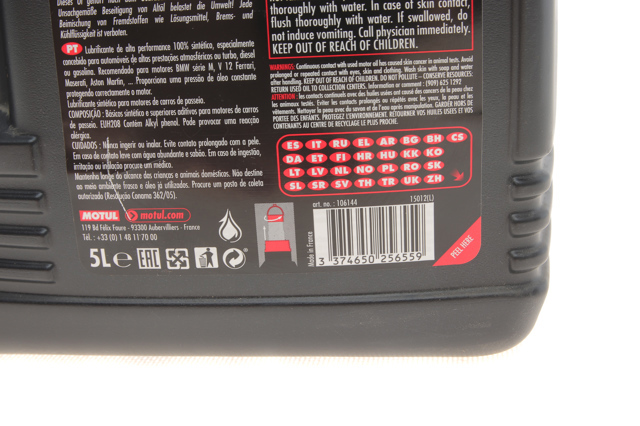 Aceite de motor 854851 Motul