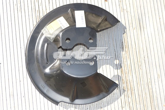 Chapa protectora contra salpicaduras, disco de freno trasero derecho Renault Laguna 2 (BG0)