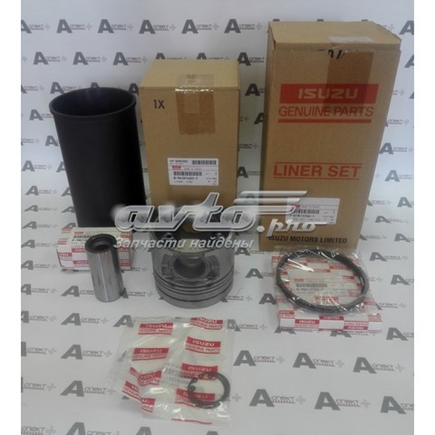 1878137640 Isuzu kit de pistón (émbolo + camisa)