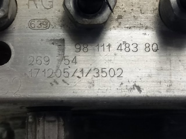 2265106516 Peugeot/Citroen Unidad de control ABS hidráulico