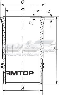 Comprar 003WN3801 Mahle Original Camisa del cilindro