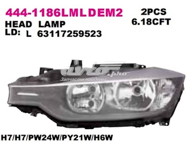 Faros delanteros Depo/Loro/Abakus 4441186LMLDEM2