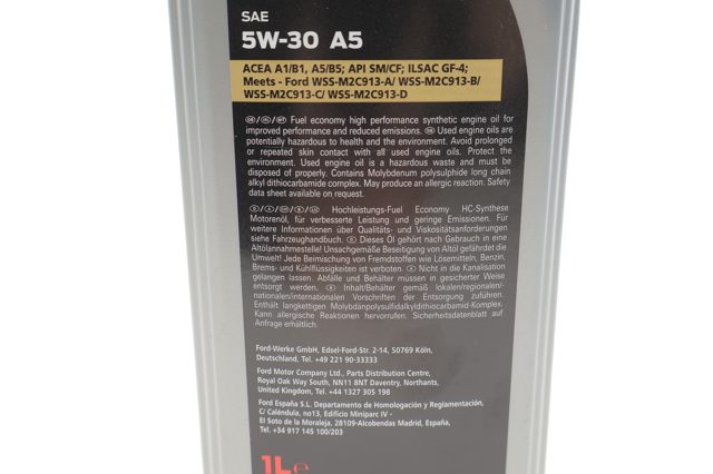 Aceite de motor 15F1CE Ford