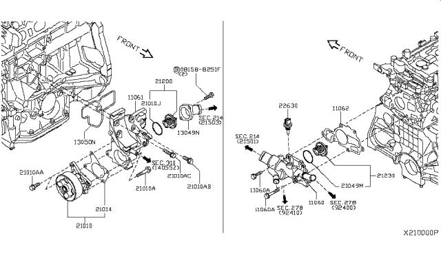 11062ED000 Nissan