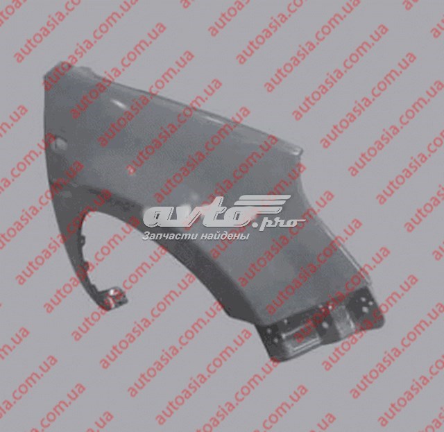 Aleta delantera para Chery Tiggo FL 