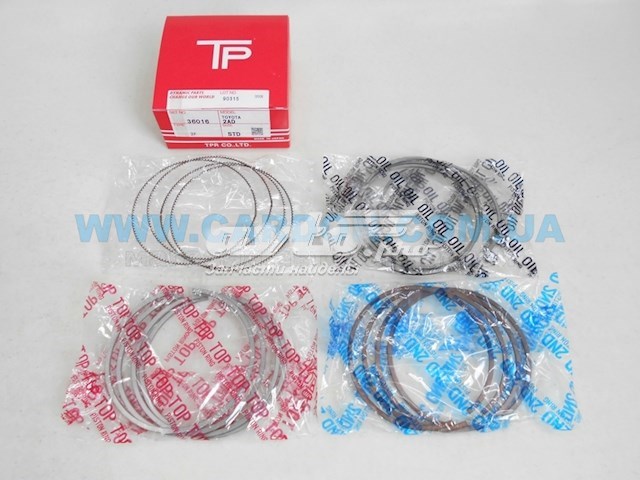 Comprar 36016STD TPR Juego de anillos de pistón, motor, STD