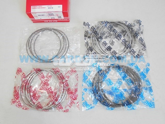 Comprar 34167STD TPR Juego de anillos de pistón, motor, STD