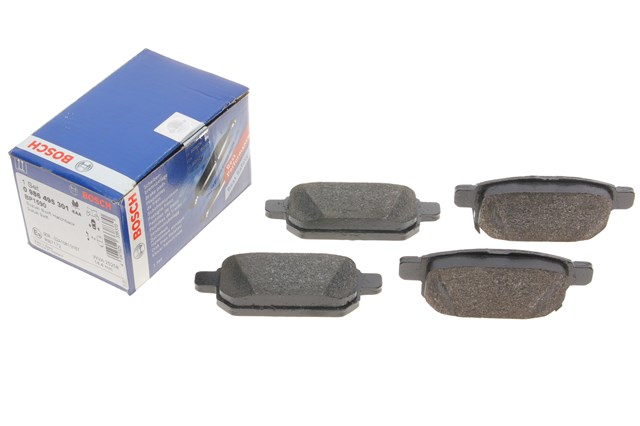 0986495301 Bosch pastillas de freno traseras