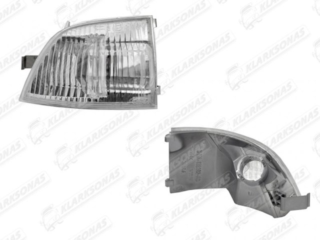 3M5113B384AA Ford luz intermitente de retrovisor exterior izquierdo