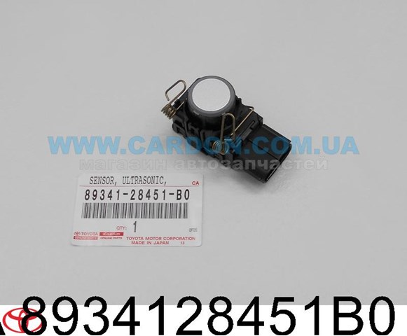 8934128451B0 Toyota sensor alarma de estacionamiento trasero