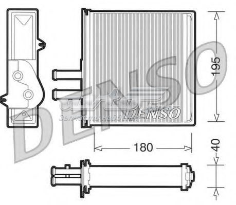 Radiador de calefacción DENSO DRR09060