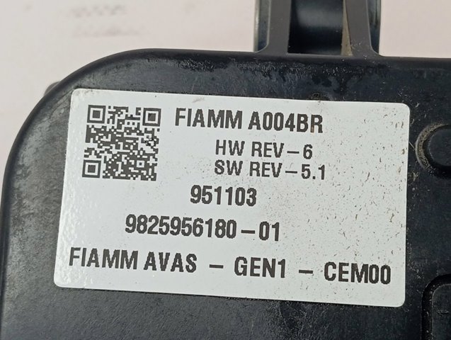 9825956180 Peugeot/Citroen 