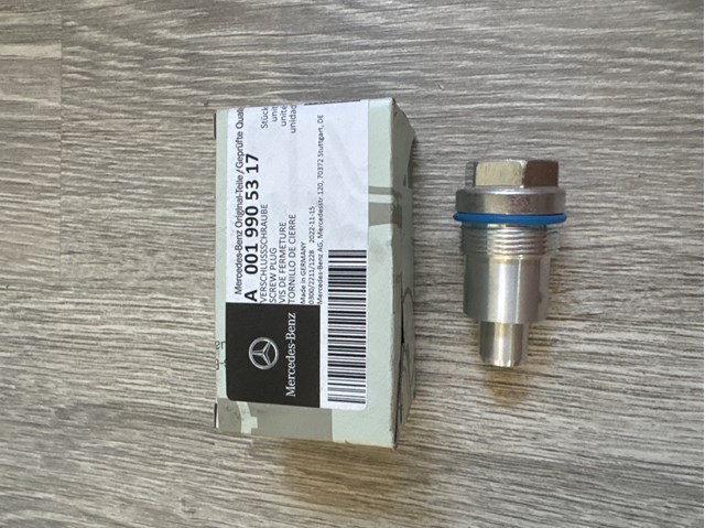 Tapón regulador de presión de aceite Mercedes Sprinter 4,6-T (906)