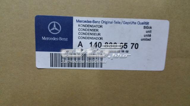 A1408300570 Mercedes condensador aire acondicionado