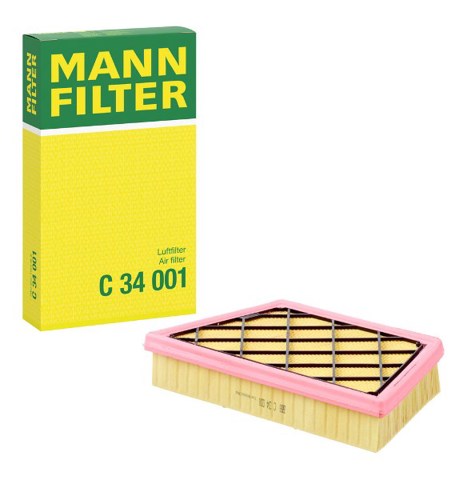 C34001 Mann-Filter Filtro de aire de motor