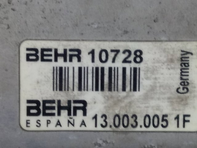 2200471 Nissan/Infiniti Radiador de intercooler