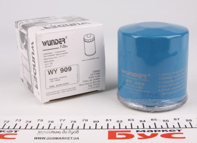 Filtro de aceite WY909 Wunder