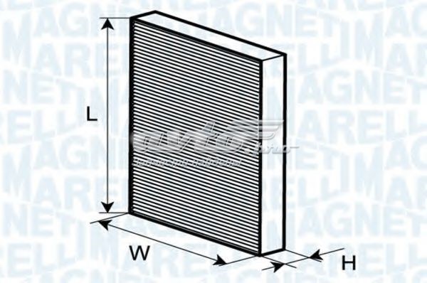 Filtro de habitáculo MAGNETI MARELLI 350203061830