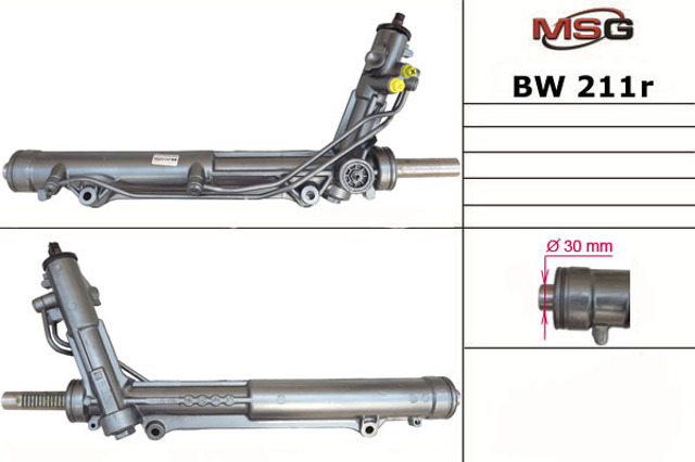 Caja de dirección MSG Rebuilding BW211R