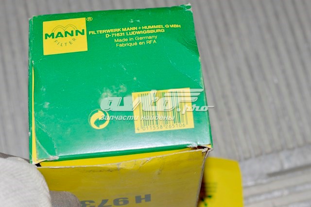 H973X Mann-Filter filtro de aceite