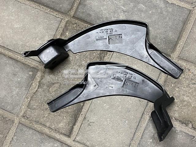 Soporte exterior izquierdo del parachoques delantero A2218851723 Mercedes