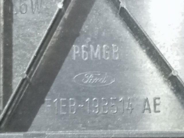 Botón de accionamiento del cierre de la tapa del maletero (puerta trasera 3/5) F1EB19B514AE Ford