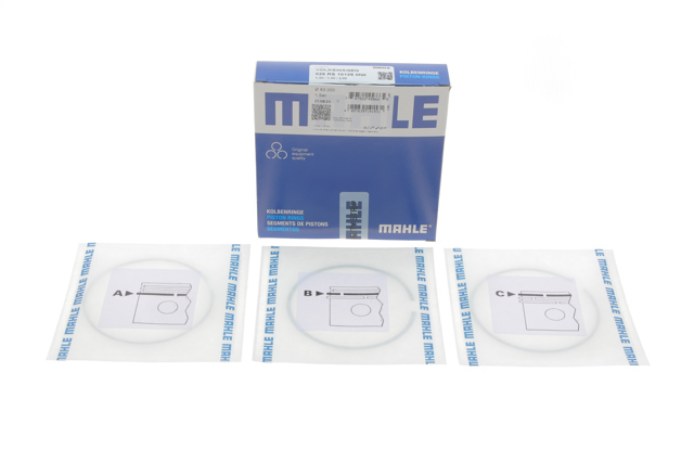 028RS101250N0 Mahle Original Juego de anillos de pistón para 1 cilindro, STD