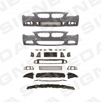 Parachoques delantero Signeda PBM04071SET precio, desde 187,45 EUR