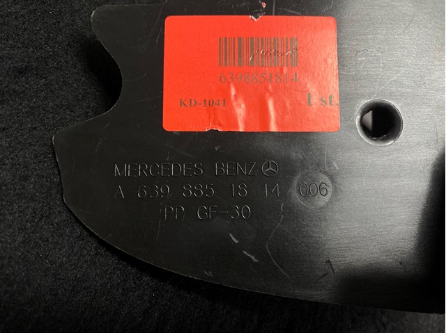 Comprar A6398851814 Mercedes Soporte de parachoques delantero izquierdo