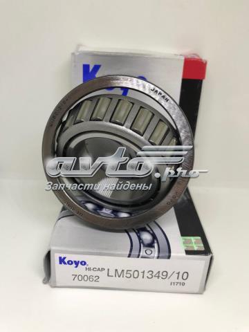 Cojinete exterior del cubo de rueda delantera LM50134910 Koyo