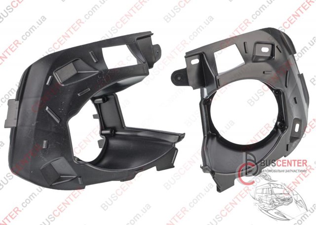 269110307R Renault (RVI) soporte para montaje de luz antiniebla izquierda + derecha