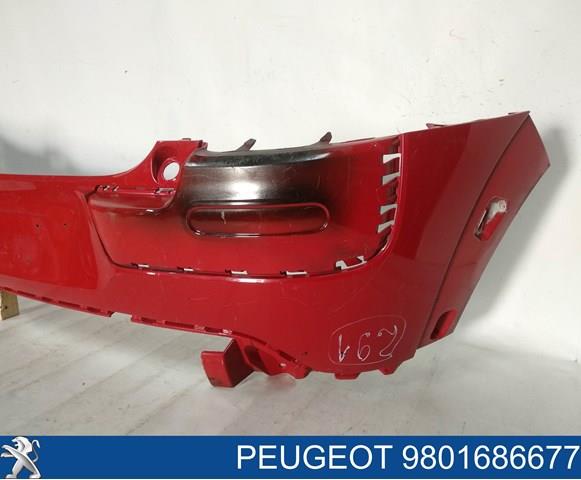 Parachoques trasero 9801686677 Peugeot/Citroen