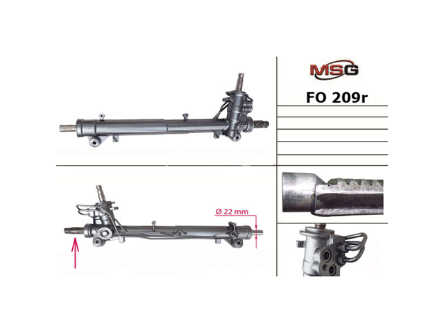 Comprar FO209R MSG Rebuilding Cremallera