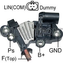 VR-B112 Mobiletron regulador de rele del generador (rele de carga)