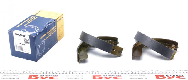 K851 Kampol Zapatas de freno de tambor traseras