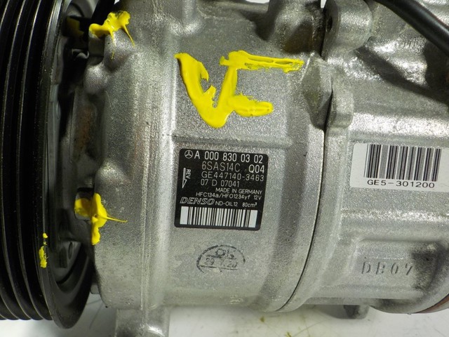 Compresor de aire acondicionado A0008300302 Mercedes