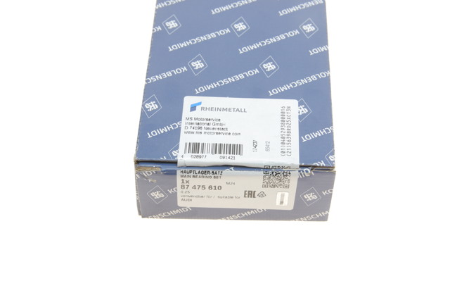 Juego de cojinetes de cigüeñal, cota de reparación (+0,25 mm) Kolbenschmidt 87475610 precio, desde 29,45 EUR