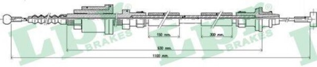 C0251C LPR cable de embrague