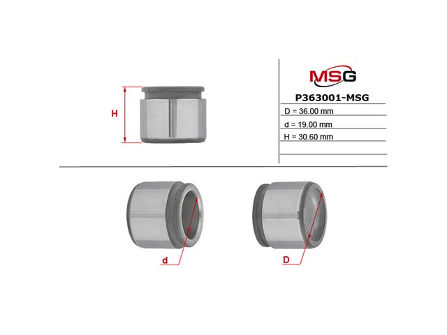 AU9009KIT MSG juego de juntas, mecanismo de dirección