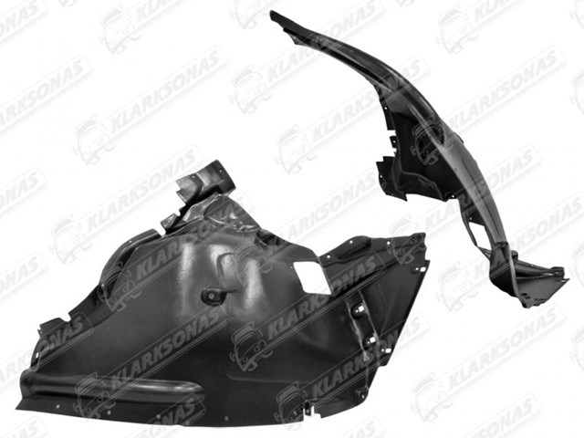 51717180618 BMW guardabarros interior, aleta delantera, derecho delantero