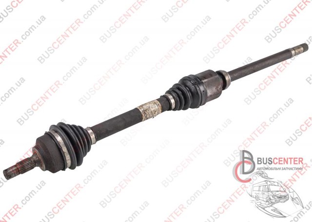 Semieje delantero derecho 9661107480 Peugeot/Citroen