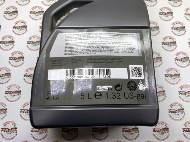 Aceite motor Mercedes A000989330913 precio, desde 65,37 EUR