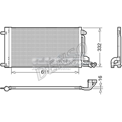 Condensador aire acondicionado DENSO DCN02034