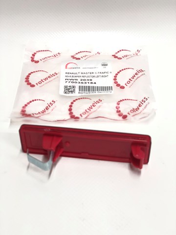 RWS2039 Rotweiss Reflector de parachoques trasero