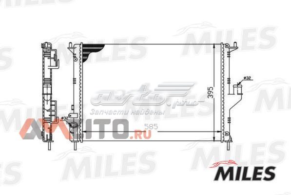 ACRM003 Miles radiador