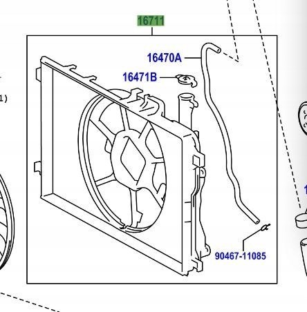 16711K0060 Toyota