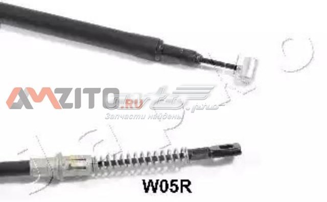 131W05R Japko cable de freno de mano trasero derecho