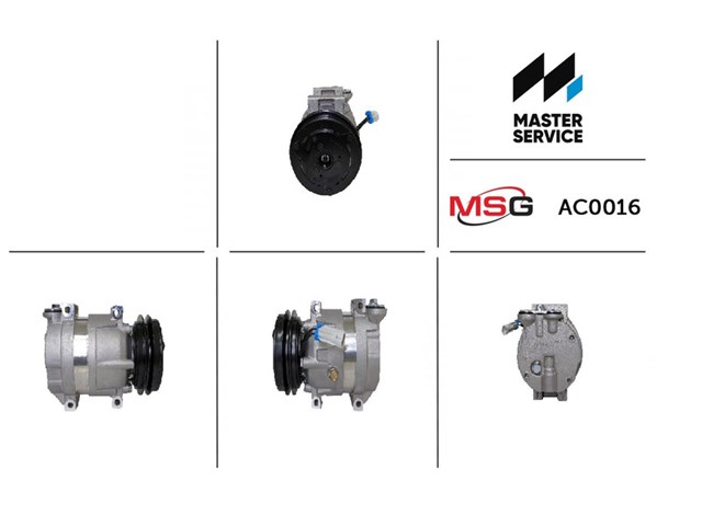 Compresor de aire acondicionado AC0016 MSG
