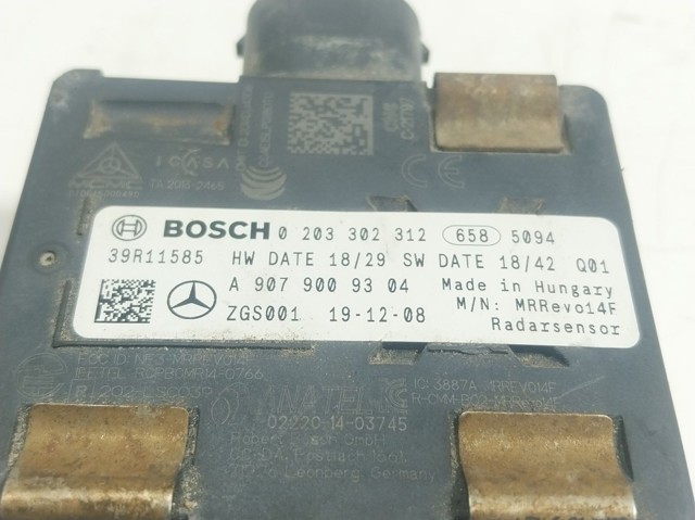 A9079009304 Mercedes Sensor de distancia por radar